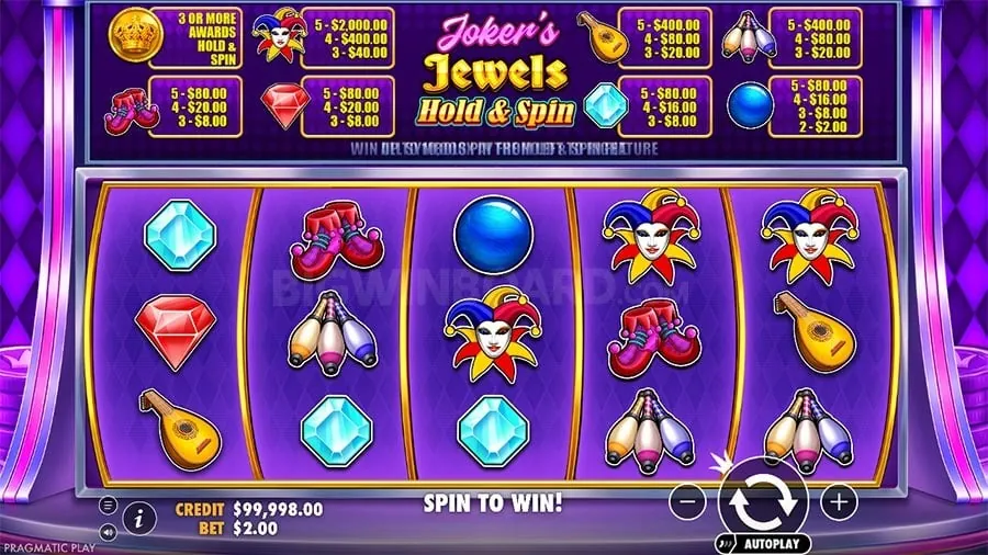 spintime App Game Selection Interface